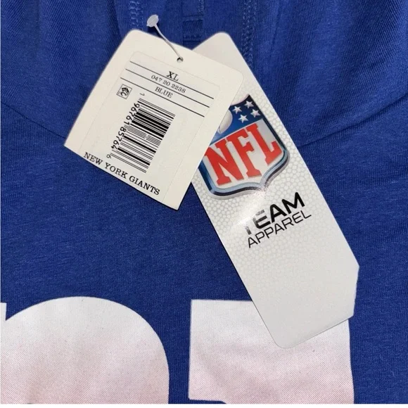 Blue NY Graphic Hoodie T-Shirt - Picture 8 of 10